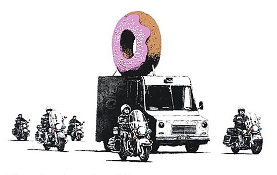 banksy-donuts